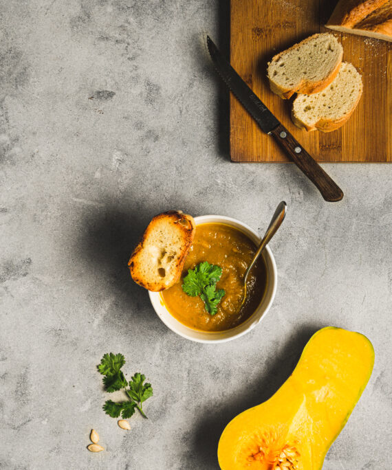 Carrot & Pumpkin Soup